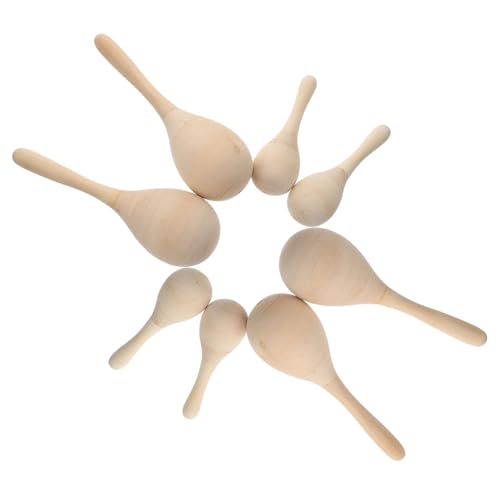 TOYANDONA 12St Rassel Kinderinstrument Kleinkindmusikspielzeug Musikspielzeug für pädagogisches Musikspielzeug Maracas Instrumente für den Musikunterricht hölzern TOYANDONA 12St Rassel Kinderinstrument Kleinkindmusikspielzeug Musikspielzeug für pädagogisches Musikspielzeug Maracas Instrumente für den Musikunterricht hölzern von TOYANDONA