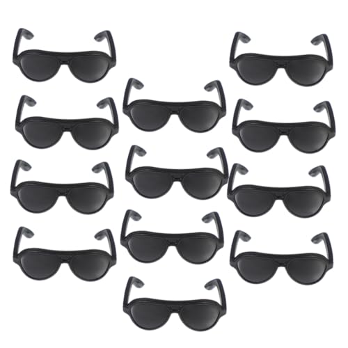 TOYANDONA 12St Sonnenbrillen für kinderspielzeug puppenspielzeug Generationspuppe wiedergeborene Puppenkleidung Brillenrequisiten für Puppe stylische Puppensonnenbrille Black TOYANDONA 12St Sonnenbrillen für kinderspielzeug puppenspielzeug Generationspuppe wiedergeborene Puppenkleidung Brillenrequisiten für Puppe stylische Puppensonnenbrille Black von TOYANDONA
