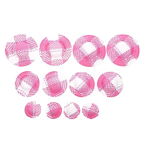 TOYANDONA 12St gestreiftes Hutzubehör Puppenwagen Mini-Zylinder Mini-Hut puppenkleidung doll Accessories Minihüte zum Ankleiden von Puppen Miniatur gestreifter Hut Papier Rosy TOYANDONA 12St gestreiftes Hutzubehör Puppenwagen Mini-Zylinder Mini-Hut puppenkleidung doll Accessories Minihüte zum Ankleiden von Puppen Miniatur gestreifter Hut Papier Rosy von TOYANDONA