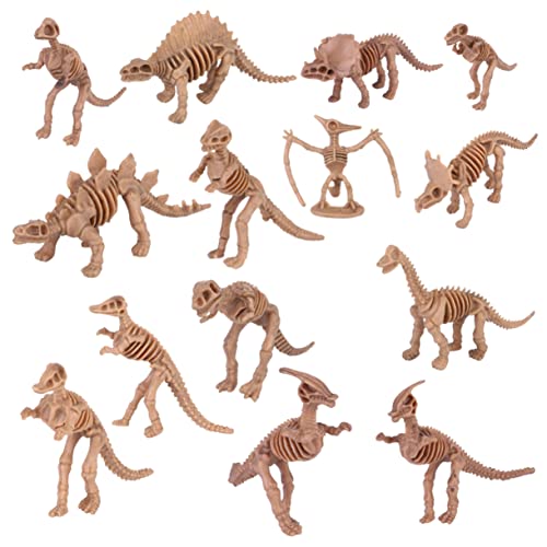 TOYANDONA 12Stücke Dinosaurier Skelett Realistische Figuren für Halloween Dekoration und Geburtstagsgeschenke Lehrreich und Langlebig TOYANDONA 12Stücke Dinosaurier Skelett Realistische Figuren für Halloween Dekoration und Geburtstagsgeschenke Lehrreich und Langlebig von TOYANDONA