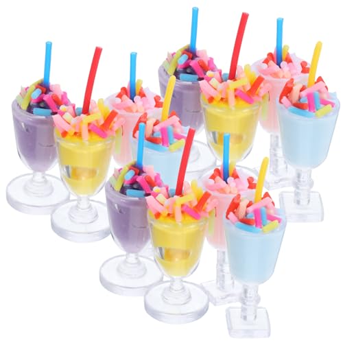 TOYANDONA 12stücke Teiliges Miniatur-Eiscreme-Becher Für Puppenhäuser Realistische Deko-Accessoires Für Küche Und Esszimmer Lebensmittelechte Materialien Schöne Farben Und Formen TOYANDONA 12stücke Teiliges Miniatur-Eiscreme-Becher Für Puppenhäuser Realistische Deko-Accessoires Für Küche Und Esszimmer Lebensmittelechte Materialien Schöne Farben Und Formen von TOYANDONA