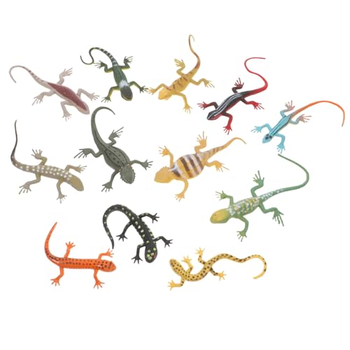 TOYANDONA 12Stücke Realistische Eidechsen Spielzeugfiguren Gecko Figuren für Party Tricks Deko und Streiche für Familie TOYANDONA 12Stücke Realistische Eidechsen Spielzeugfiguren Gecko Figuren für Party Tricks Deko und Streiche für Familie von TOYANDONA