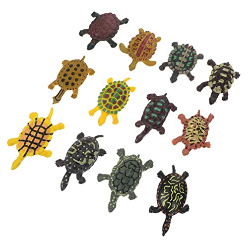 TOYANDONA 12Stücke Schildkröten Modell Realistische Organismen für Aquarien Pädagogisches für Dekoration für Fischtanks und Schreibtische Lernspielzeug für Frühe Bildung TOYANDONA 12Stücke Schildkröten Modell Realistische Organismen für Aquarien Pädagogisches für Dekoration für Fischtanks und Schreibtische Lernspielzeug für Frühe Bildung von TOYANDONA