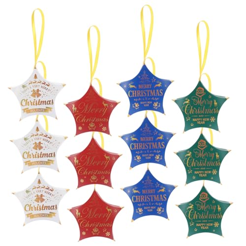 TOYANDONA 12er Boxen Weihnachtsgeschenkbox Goodie-boxen Zart Roter Weihnachtsbaum Weihnachts-süßigkeiten-boxen Weihnachten Bänder Weihnachtsverpackungsboxen Weihnachtskisten Ornamente Papier TOYANDONA 12er Boxen Weihnachtsgeschenkbox Goodie-boxen Zart Roter Weihnachtsbaum Weihnachts-süßigkeiten-boxen Weihnachten Bänder Weihnachtsverpackungsboxen Weihnachtskisten Ornamente Papier von TOYANDONA