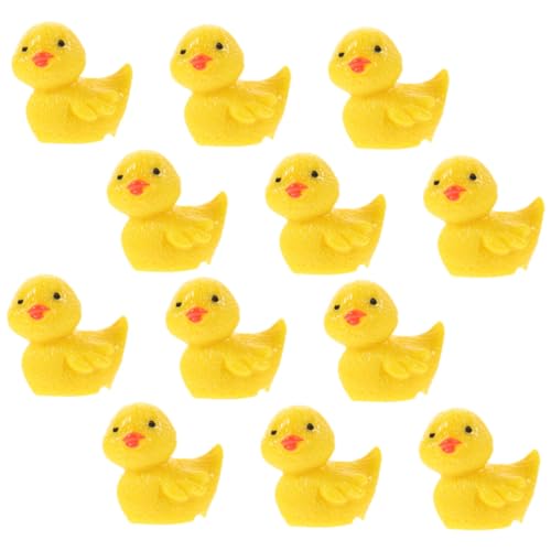 TOYANDONA 12er Set Mini Enten Figuren Aus Harz Kleine Schwimmende Enten Für Miniatur Landschaften Puppenhaus Dekoration Bastelprojekte Und Aquarien Deko TOYANDONA 12er Set Mini Enten Figuren Aus Harz Kleine Schwimmende Enten Für Miniatur Landschaften Puppenhaus Dekoration Bastelprojekte Und Aquarien Deko von TOYANDONA