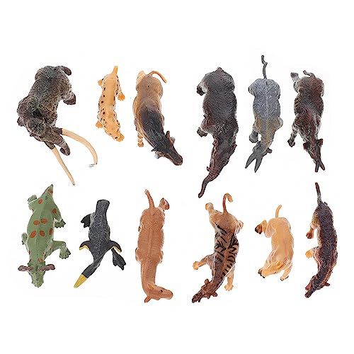 TOYANDONA 12er Set Realistische Tierfiguren Simulation Animal Toys Für Lehrreiche Spielzeuge Miniatur Tiermodelle Zur Dekoration Und Für Kreative Lernspiele Farbenfrohe Deko Für TOYANDONA 12er Set Realistische Tierfiguren Simulation Animal Toys Für Lehrreiche Spielzeuge Miniatur Tiermodelle Zur Dekoration Und Für Kreative Lernspiele Farbenfrohe Deko Für von TOYANDONA