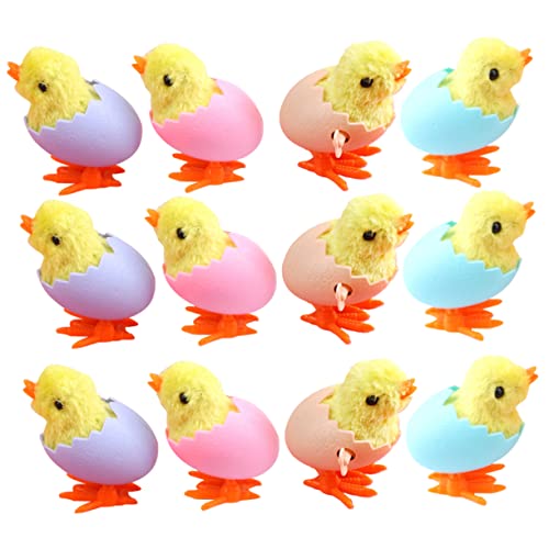 TOYANDONA 12st Aufziehspielzeug Huhn Kinderspielzeug -kükenspielzeug Küken Spielzeugküken Für Kleinkinder Zum Aufziehen -Huhn- Küken Plüsch TOYANDONA 12st Aufziehspielzeug Huhn Kinderspielzeug -kükenspielzeug Küken Spielzeugküken Für Kleinkinder Zum Aufziehen -Huhn- Küken Plüsch von TOYANDONA