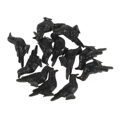 TOYANDONA 12stücke Teiliges Miniatur Krähen Figuren Für Garten Dekoration Resin Vögel Für Mikro-landschaften Und Sandkästen Für Halloween Und Festliche Anlässe TOYANDONA 12stücke Teiliges Miniatur Krähen Figuren Für Garten Dekoration Resin Vögel Für Mikro-landschaften Und Sandkästen Für Halloween Und Festliche Anlässe von TOYANDONA