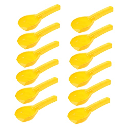 TOYANDONA 12st Kinderschaufel Schaufel Sandspielzeug Wasserbälle Gelbe Schaufeln Garten Graben Zusammenklappbares Strandspielzeug Sand Yellow Plastik TOYANDONA 12st Kinderschaufel Schaufel Sandspielzeug Wasserbälle Gelbe Schaufeln Garten Graben Zusammenklappbares Strandspielzeug Sand Yellow Plastik von TOYANDONA