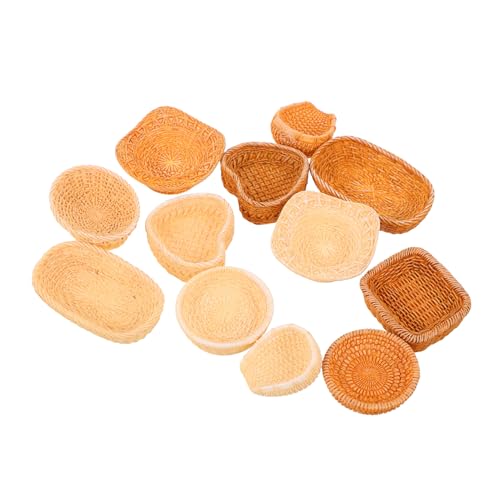 TOYANDONA 12st Korbdekorationen Aus Rattan Mini Korb Aus Rattan Geschenkkorb Miniatur-aufbewahrungskorb Puppenhaus Mini-tablett Mini-picknickkörbe Minikörbe Zum Basteln Mini-weidenkörbe Harz TOYANDONA 12st Korbdekorationen Aus Rattan Mini Korb Aus Rattan Geschenkkorb Miniatur-aufbewahrungskorb Puppenhaus Mini-tablett Mini-picknickkörbe Minikörbe Zum Basteln Mini-weidenkörbe Harz von TOYANDONA