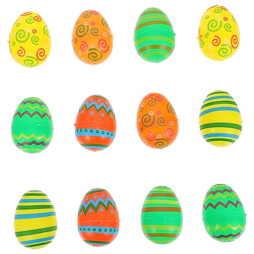 TOYANDONA 12st Ostereier Spielzeugautos Spielzeugeier Dinosaurier-ei Schaumeier Basteln Eierbecher Für Babys Zappelspielzeug Blase Zauberstab Passende Eier Eierkorb Colorful Plastik TOYANDONA 12st Ostereier Spielzeugautos Spielzeugeier Dinosaurier-ei Schaumeier Basteln Eierbecher Für Babys Zappelspielzeug Blase Zauberstab Passende Eier Eierkorb Colorful Plastik von TOYANDONA