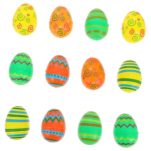 TOYANDONA 12st Ostereier Spielzeugeier Eierbecher Für Babys Spielzeugauto Passende Eier Schaumeier Basteln Zappelspielzeug Eierkorb Blase Zauberstab Dinosaurier-ei Colorful Plastik TOYANDONA 12st Ostereier Spielzeugeier Eierbecher Für Babys Spielzeugauto Passende Eier Schaumeier Basteln Zappelspielzeug Eierkorb Blase Zauberstab Dinosaurier-ei Colorful Plastik von TOYANDONA