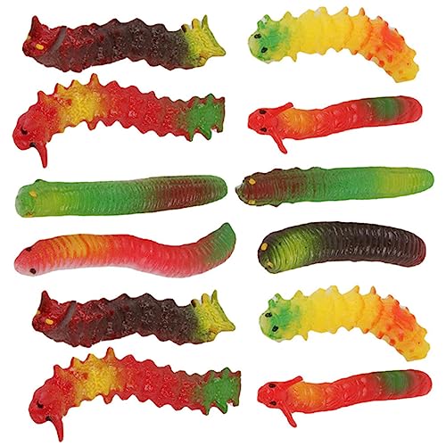 TOYANDONA 12st Simulationsfehler Kauspielzeug Für Ratten Hasenkäfig Kriechende Insekten Feeder- Bonbonschale Halloween-Insekten Fangen Kriechende Spinnen Heu Wurm Plastik TOYANDONA 12st Simulationsfehler Kauspielzeug Für Ratten Hasenkäfig Kriechende Insekten Feeder- Bonbonschale Halloween-Insekten Fangen Kriechende Spinnen Heu Wurm Plastik von TOYANDONA
