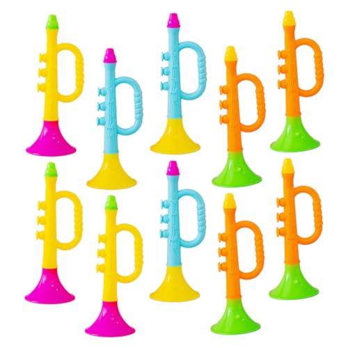 TOYANDONA 12st Trompete Kugeldekoration Wellig Phiole Puzzle-Horn Akustisch Ball Schalldämpfend Geriffelt Lauter Becher Flasche Horn Horn Fliesenmagnet Gummiartig Plastik TOYANDONA 12st Trompete Kugeldekoration Wellig Phiole Puzzle-Horn Akustisch Ball Schalldämpfend Geriffelt Lauter Becher Flasche Horn Horn Fliesenmagnet Gummiartig Plastik von TOYANDONA
