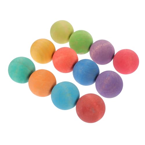 TOYANDONA 12st Vorschulspielzeug Lernspielzeug Für Für Kleinkinder Kleine Kleinkindspielzeug Kugelspielzeug Aus Holz Bunte Holzkugeln Kindererziehungsspielzeug Hölzern TOYANDONA 12st Vorschulspielzeug Lernspielzeug Für Für Kleinkinder Kleine Kleinkindspielzeug Kugelspielzeug Aus Holz Bunte Holzkugeln Kindererziehungsspielzeug Hölzern von TOYANDONA