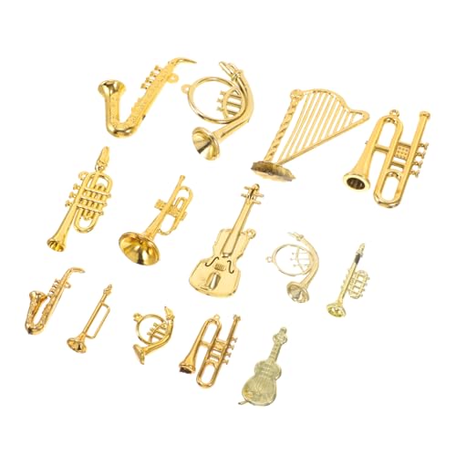TOYANDONA 14 Stück Teiliges Mini Acryl Musikinstrumente Set Christbaumschmuck Kleine Weihnachtsbaum Anhänger DIY Bastelzubehör für Festliche Dekoration Wohnzimmer und Party TOYANDONA 14 Stück Teiliges Mini Acryl Musikinstrumente Set Christbaumschmuck Kleine Weihnachtsbaum Anhänger DIY Bastelzubehör für Festliche Dekoration Wohnzimmer und Party von TOYANDONA