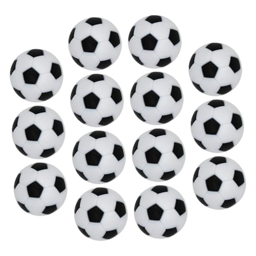 TOYANDONA 14 Stück Teiliges Tischfußball Ersatzbälle Mini Fußball Zubehör für Tischkicker mit Glatter Oberfläche und Langlebiger Verarbeitung von TOYANDONA