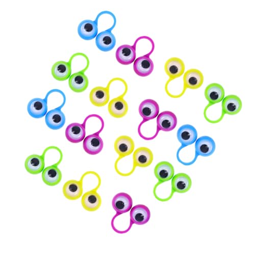 TOYANDONA 15 Stück Fingeraktivitätsring lustiges Fingerspielzeug Augen Fingerspielzeug Fingerpuppen pädagogisches Fingerspielzeug Fingerspiel Plastik Zufällige Farbe TOYANDONA 15 Stück Fingeraktivitätsring lustiges Fingerspielzeug Augen Fingerspielzeug Fingerpuppen pädagogisches Fingerspielzeug Fingerspiel Plastik Zufällige Farbe von TOYANDONA