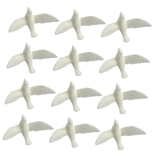 TOYANDONA 15 Stück Mikro Landschaftsornament Vogelspielzeug Mini Kinderspielzeug Rollenspiel Mini Hausdekor Realistische Vögel Vögel Modell Foto Requisiten Kinderspielzeug Vogelspielzeug von TOYANDONA