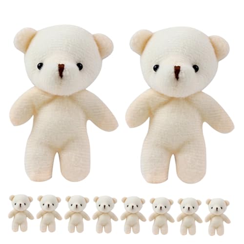 TOYANDONA 15 Stück Mini-Bär kuschelig cutermesserser eincremehilfe pommbären weichnachtsgeschke Toys ausgestopfte Bärenpuppe Bär Puppe dekoratives Bärendekor PP Baumwolle Beige TOYANDONA 15 Stück Mini-Bär kuschelig cutermesserser eincremehilfe pommbären weichnachtsgeschke Toys ausgestopfte Bärenpuppe Bär Puppe dekoratives Bärendekor PP Baumwolle Beige von TOYANDONA
