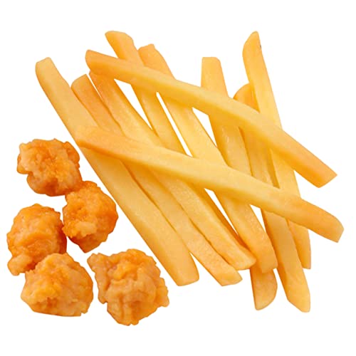 TOYANDONA 15 Stück Pommes Frites Modellspielzeug Huhn Jungen Kinderspielzeug Künstliche Pommes Frites Lebensechte Pommes Frites Simuliertes Lebensmittelmodell Gefälschte Lebensmittel TOYANDONA 15 Stück Pommes Frites Modellspielzeug Huhn Jungen Kinderspielzeug Künstliche Pommes Frites Lebensechte Pommes Frites Simuliertes Lebensmittelmodell Gefälschte Lebensmittel von TOYANDONA