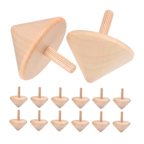 TOYANDONA 15 Stück Teiliges DIY Holz Holzspielzeug zum Bemalen Spinnkreisel für Bastelprojekte und Dekoration Beige aus Nachhaltigem Holz TOYANDONA 15 Stück Teiliges DIY Holz Holzspielzeug zum Bemalen Spinnkreisel für Bastelprojekte und Dekoration Beige aus Nachhaltigem Holz von TOYANDONA
