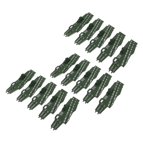 TOYANDONA 15 Stück Teiliges Flugzeugträger Modellset aus Robustem Kunststoff Kleine Schiffsfiguren mit Detailreichen Flugzeugen Lehrreiches für Kompakte für Tisch und von TOYANDONA