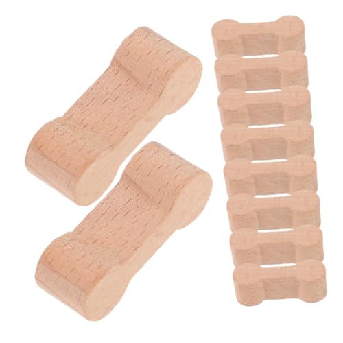 TOYANDONA 15 Stück Teiliges Holzeisenbahn Gleisverbinder aus Robustem Holz Kompatibel mit DIY Zugschienen Stabiler Verbinder für Vielseitige Spielbahnen Feinmotorik und Hand Augen TOYANDONA 15 Stück Teiliges Holzeisenbahn Gleisverbinder aus Robustem Holz Kompatibel mit DIY Zugschienen Stabiler Verbinder für Vielseitige Spielbahnen Feinmotorik und Hand Augen von TOYANDONA