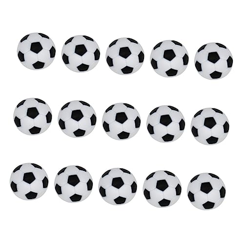 TOYANDONA 15 Stück Tischfußball Bälle Ersatzbälle für Tischkicker Hochwertige Kunststoffkugeln für Standard Tischfußballspiele und Tragbar Zubehör für Fußballfans TOYANDONA 15 Stück Tischfußball Bälle Ersatzbälle für Tischkicker Hochwertige Kunststoffkugeln für Standard Tischfußballspiele und Tragbar Zubehör für Fußballfans von TOYANDONA