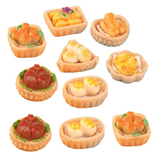 TOYANDONA 15 Stücke Harz Gefälschte Lebensmittel Ornament Harz Gefälschte Mini Lebensmittel Modell Mini Küche Szene Decor Mini TOYANDONA 15 Stücke Harz Gefälschte Lebensmittel Ornament Harz Gefälschte Mini Lebensmittel Modell Mini Küche Szene Decor Mini von TOYANDONA