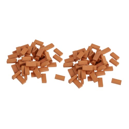 TOYANDONA 150 Stück Mini-Steine bastelset basteln für dekoring playmobilhaus Decor mockin Häuser Auto Stadt Wohnkultur Bausatz Mini Kleiner Ziegelstein Miniatur-Ziegeldekor Ton TOYANDONA 150 Stück Mini-Steine bastelset basteln für dekoring playmobilhaus Decor mockin Häuser Auto Stadt Wohnkultur Bausatz Mini Kleiner Ziegelstein Miniatur-Ziegeldekor Ton von TOYANDONA
