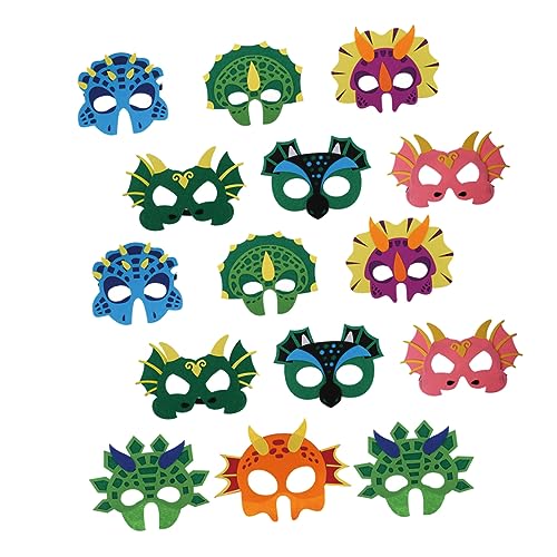 TOYANDONA 15St Maske Taube Außerirdischer Deckel Figur halloween halllowen faschingskostüme dinomask lustige verkleidung Dinosaurier-Party-Ornament Dinosaurier-Partyzubehör gefühlt TOYANDONA 15St Maske Taube Außerirdischer Deckel Figur halloween halllowen faschingskostüme dinomask lustige verkleidung Dinosaurier-Party-Ornament Dinosaurier-Partyzubehör gefühlt von TOYANDONA