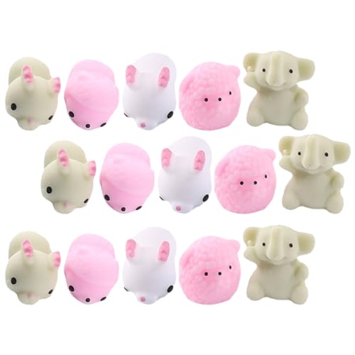 TOYANDONA 15St Prise Musik Party für kinderspielzeug spielsachen Quokka Kuscheltier Lustige Party Fun Toy zappeln Kompaktes Quetschspielzeug Plastik von TOYANDONA