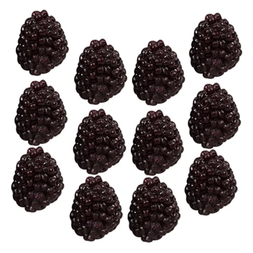 TOYANDONA 15St Simulationsfruchtmodell falsche Beeren künstliche Frucht Ananas Himbeeren Simulation Himbeere kunstobst künstliche früchte Szenenschmuck Szenenfotografie Requisiten PVC Black TOYANDONA 15St Simulationsfruchtmodell falsche Beeren künstliche Frucht Ananas Himbeeren Simulation Himbeere kunstobst künstliche früchte Szenenschmuck Szenenfotografie Requisiten PVC Black von TOYANDONA