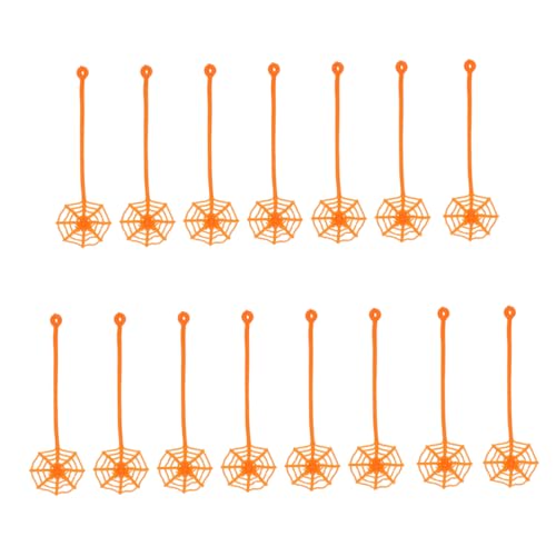 TOYANDONA 15Stücke Halloween Spinnenweben Erweiterbare Elastische und Klebrige Spielzeuge für Kinderpartys Karneval und Halloween Dekoration TOYANDONA 15Stücke Halloween Spinnenweben Erweiterbare Elastische und Klebrige Spielzeuge für Kinderpartys Karneval und Halloween Dekoration von TOYANDONA