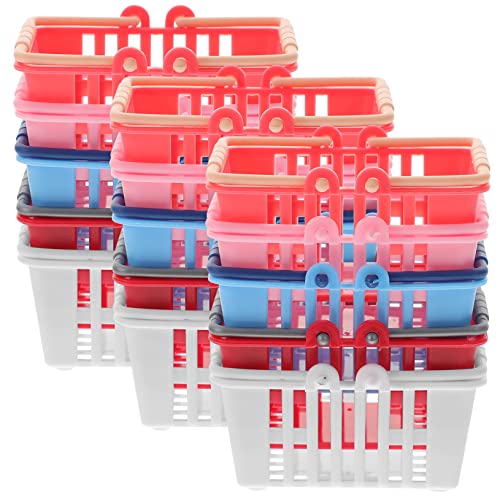 TOYANDONA 15pcs Tiny Supermärktkorb Miniaturkorb Model Kinder Einkaufskorb Spielzeug Mini -einkaufskorb TOYANDONA 15pcs Tiny Supermärktkorb Miniaturkorb Model Kinder Einkaufskorb Spielzeug Mini -einkaufskorb von TOYANDONA