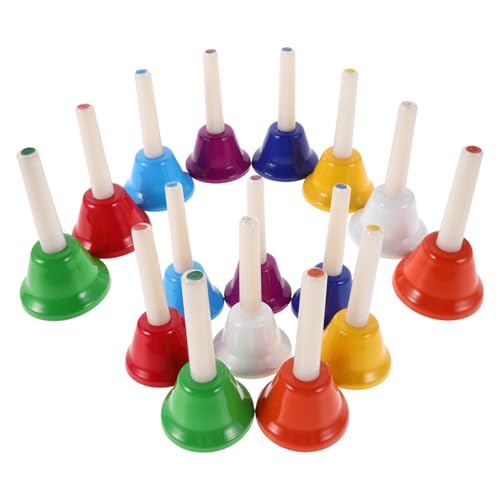 TOYANDONA 16 Stück Bunte Präzise Gestimmte Musikinstrumente für Musikunterricht und Geburtstagsfeiern Fördert das Rhythmustraining Musikalische Bildung von TOYANDONA