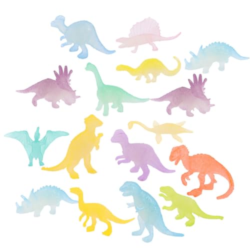TOYANDONA 16 Stück Dinosaurier Spielzeug Mini Dinosaurier Figuren Leuchten im Dunkeln Dino Figuren Kleine Dinosaurier Figuren Leuchtende Partygeschenke für Kinder TOYANDONA 16 Stück Dinosaurier Spielzeug Mini Dinosaurier Figuren Leuchten im Dunkeln Dino Figuren Kleine Dinosaurier Figuren Leuchtende Partygeschenke für Kinder von TOYANDONA