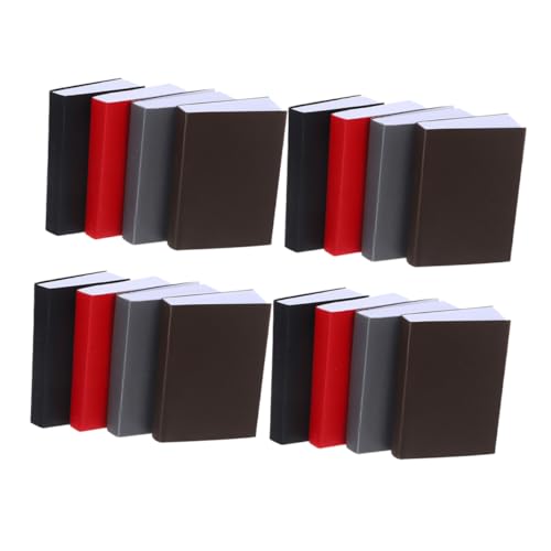 TOYANDONA 16 Stück Kleine Leere Notizbücher, Miniaturbücher, Puppenhaus-miniaturbuchmodelle, Kinder, Rollenspielspielzeug Für Puppenhausbibliothek, Bücherregalfüller TOYANDONA 16 Stück Kleine Leere Notizbücher, Miniaturbücher, Puppenhaus-miniaturbuchmodelle, Kinder, Rollenspielspielzeug Für Puppenhausbibliothek, Bücherregalfüller von TOYANDONA