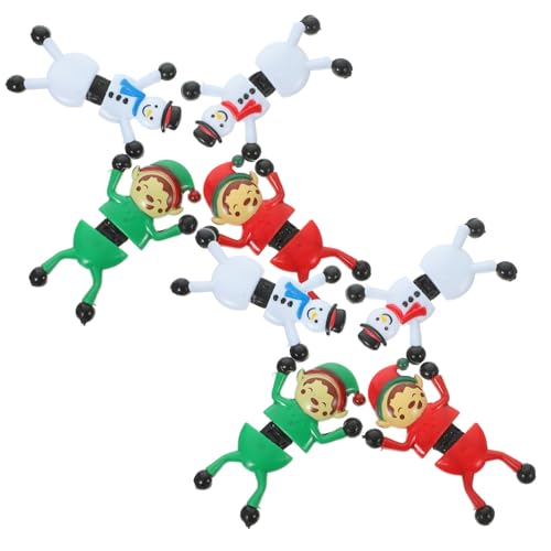 TOYANDONA 16 Stück Partygeschenk Kleines Relief Weihnachtsanzüge Mini Weihnachtsgeschenke Weihnachtsplüschtiere Weihnachtsstrumpffüller Dehnbares TOYANDONA 16 Stück Partygeschenk Kleines Relief Weihnachtsanzüge Mini Weihnachtsgeschenke Weihnachtsplüschtiere Weihnachtsstrumpffüller Dehnbares von TOYANDONA