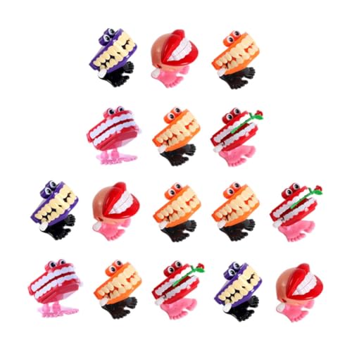 TOYANDONA 16Stücke Aufziehspielzeug mit Klappernden Zähnen für Kinder Lustiges Partyspielzeug Mitgebsel für Halloween und Geburtstagsfeiern Robustes Material Kreatives Design TOYANDONA 16Stücke Aufziehspielzeug mit Klappernden Zähnen für Kinder Lustiges Partyspielzeug Mitgebsel für Halloween und Geburtstagsfeiern Robustes Material Kreatives Design von TOYANDONA
