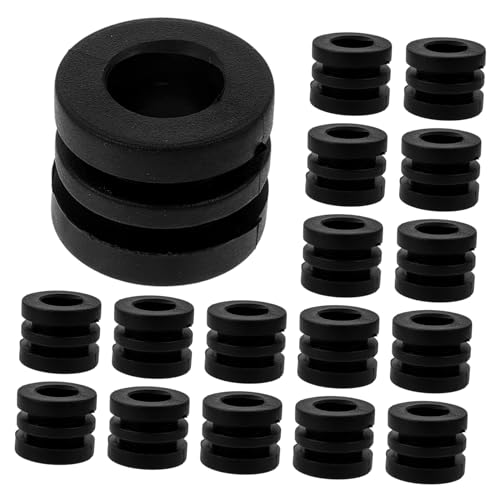 TOYANDONA 16 Stück Teiliges Tischfußball Ersatzteil mit Elastischen Gummipuffern und Dichtungen Einfache Installation Leichte Kunststoffteile für Foosball Tischkicker Reparatur und Wartung von TOYANDONA