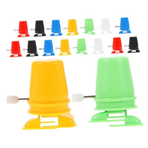 TOYANDONA 18 STK Aufziehwerk DIY Aufzieh Roboter Mechanik Roboter bausatz Aufzieh Roboterspielzeug Laufspielzeugmechanismus DIY-Aufziehroboter-Bausatz Uhrwerk Plastik von TOYANDONA