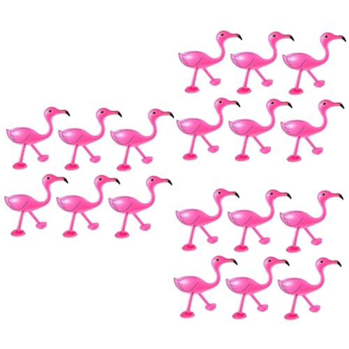 TOYANDONA 18 STK Badespielzeug für Babys aufblasbare Flamingogeschenke für Frauen Pool Toys for Spielzeug für Kinder Spielzeuge Flamingo-Spielzeug aufblasbarer Flamingo zu Hause von TOYANDONA