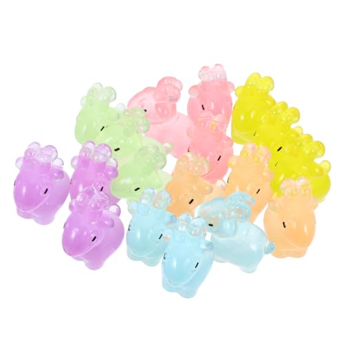 TOYANDONA 18 Stück Kleine Ziegenpuppe Spielzeugziege Miniaturziege Miniaturtierfiguren Mini Schaffiguren Mini Tiere Figuren Feengartenzubehör Miniatur Schaffiguren Kunstharz von TOYANDONA