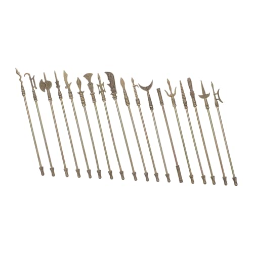 TOYANDONA 18 Stück Teiliges Miniatur Zinklegierung Chinesische Historische Modelle Tragbare Metallornamente für Kognitive Lernspielzeuge Detailreiche Sammlerdekoration TOYANDONA 18 Stück Teiliges Miniatur Zinklegierung Chinesische Historische Modelle Tragbare Metallornamente für Kognitive Lernspielzeuge Detailreiche Sammlerdekoration von TOYANDONA
