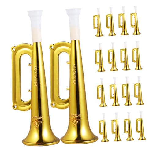 TOYANDONA 18 Stück Teiliges Trompeten in Langlebige Ergonomische Kunststoff Tröten für Sportveranstaltungen Partys und Konzerte Handliche Kinderfreundliche Cheer Noise Maker von TOYANDONA