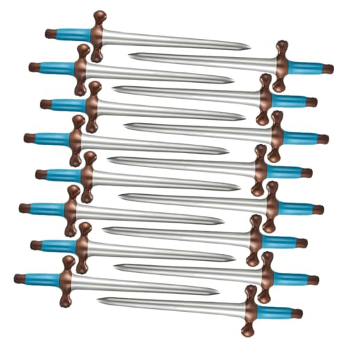 TOYANDONA Aufblasbares Piraten-set Mit 18 Pvc-spielzeugen Für Jungen Und Mädchen Performance-party-requisiten von TOYANDONA