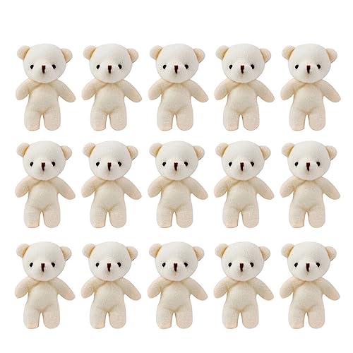 TOYANDONA 18-Teiliges Mini-Bärchen-Spielzeug Plüsch-Stoffbären-Puppe Mini-Stoffbären Kleine Plüsch-Puppenbären Weiches Tierspielzeug Winzige Bären Für 2024 Abschlussfeier von TOYANDONA