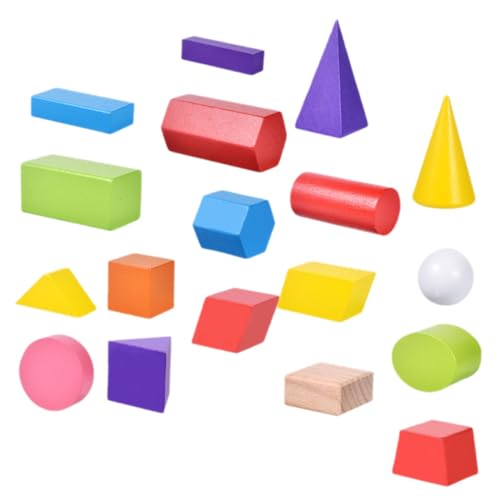 TOYANDONA 18 Teiliges Set Geometrische Bausteine Spielzeugblöcke Für Mehrfarbige Blöcke Blöcke Mit Geometrischen Formen Bausteine Für Kleinkinder Blöcke Zur Formerkennung Kleinkind TOYANDONA 18 Teiliges Set Geometrische Bausteine Spielzeugblöcke Für Mehrfarbige Blöcke Blöcke Mit Geometrischen Formen Bausteine Für Kleinkinder Blöcke Zur Formerkennung Kleinkind von TOYANDONA
